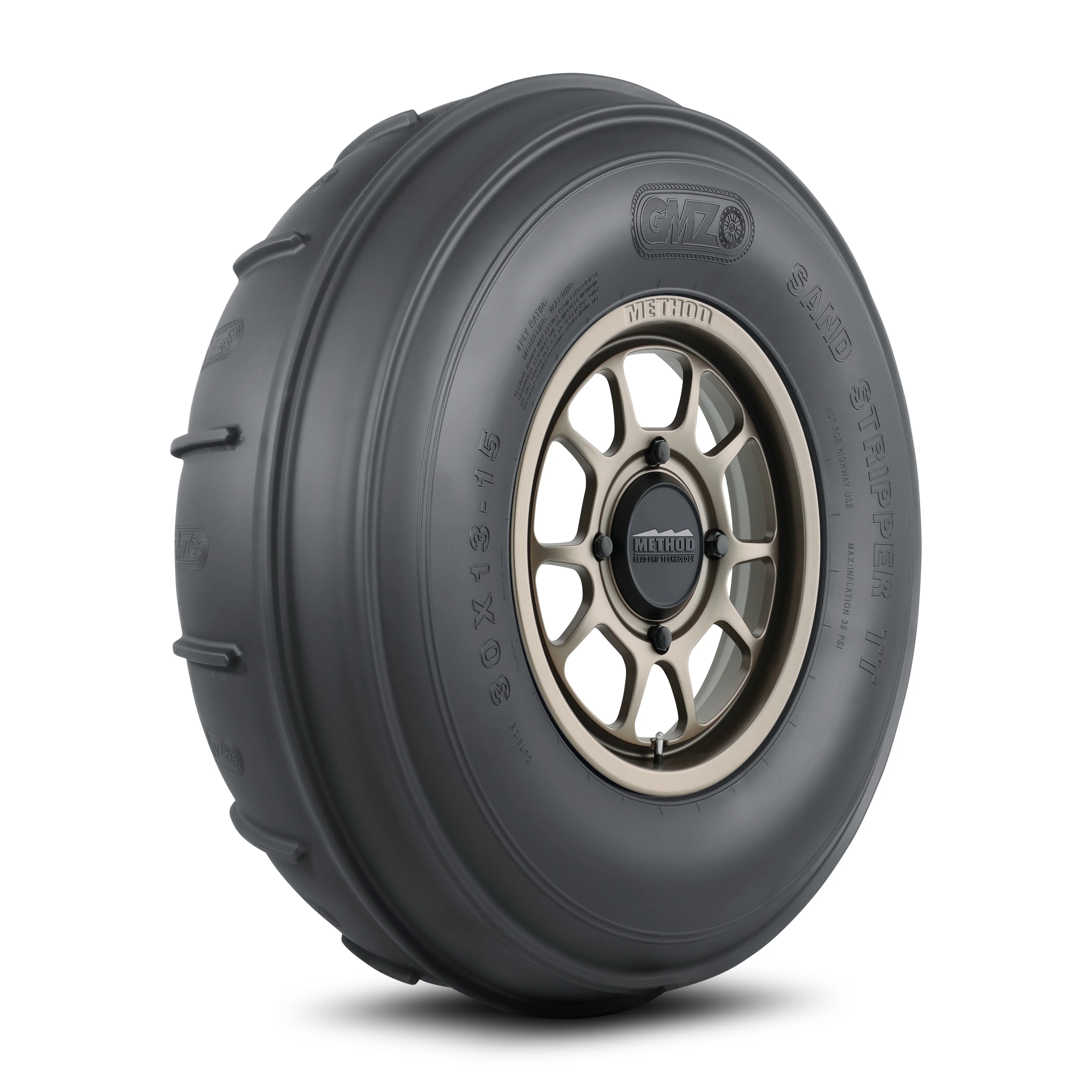 409 Bead Grip® | Steel Grey + Sand Stripper Front TT XL 32