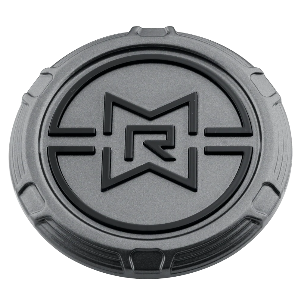 Center Cap | RAISED® MRW Snap-In | Gloss Titanium