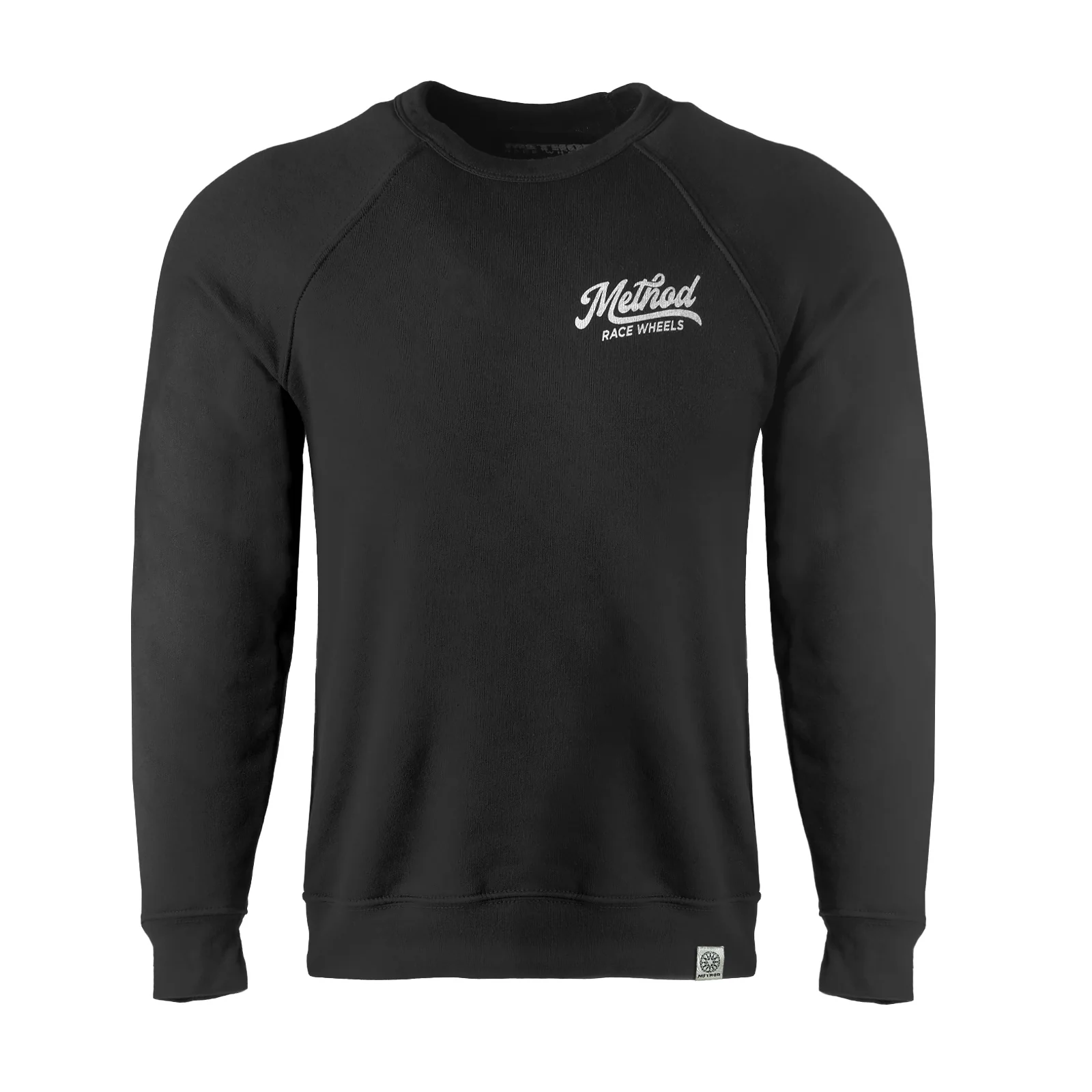 Method Classic Script Crewneck Sweatshirt| Black