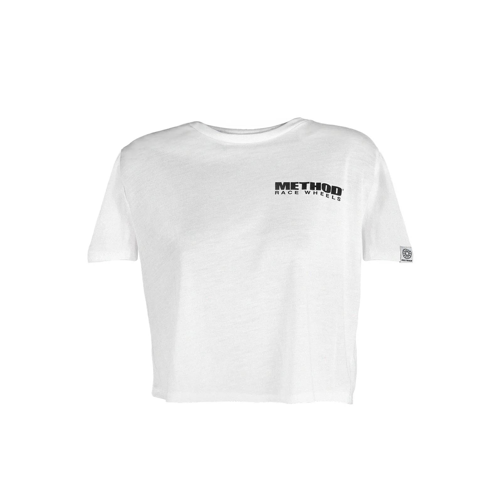 Method Endless Summer Ladies Crop Top Tee | White