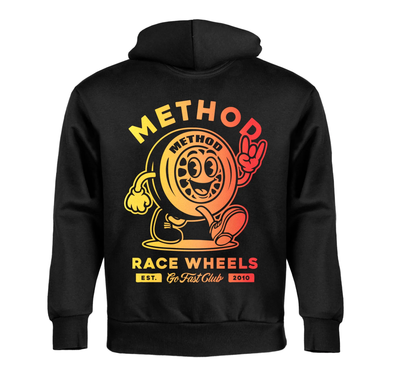 Method Go Fast Club Youth Pullover Hoodie | Black - Image 2