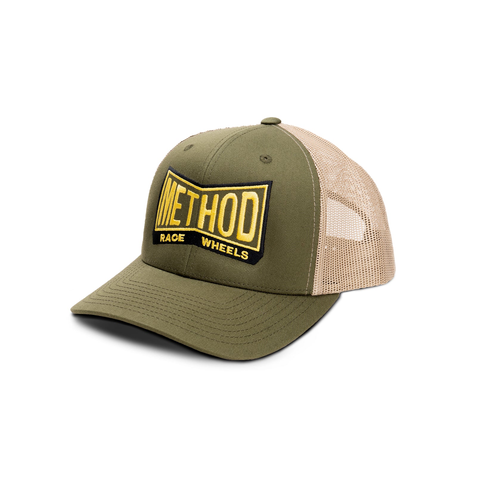 Method LBC Born Curvebill Trucker Hat | Snapback | Moss/Khaki